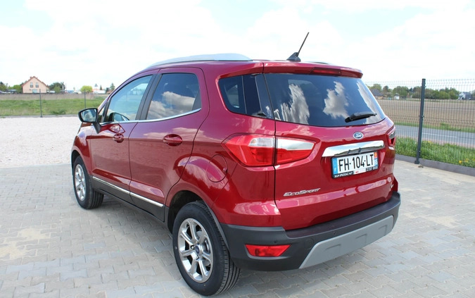 Ford EcoSport cena 55900 przebieg: 65419, rok produkcji 2019 z Lubań małe 352